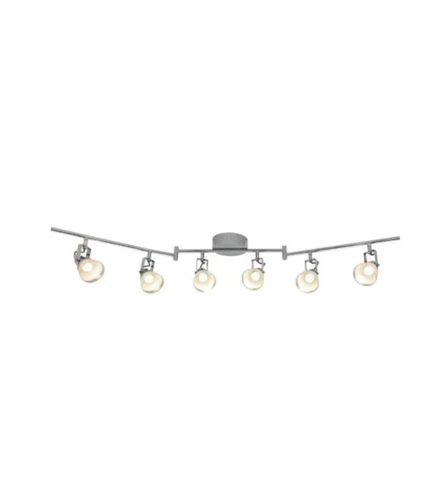 Hampton Bay 6-Light 4 ft. Chrome Integrated LED Track Lighting Kit