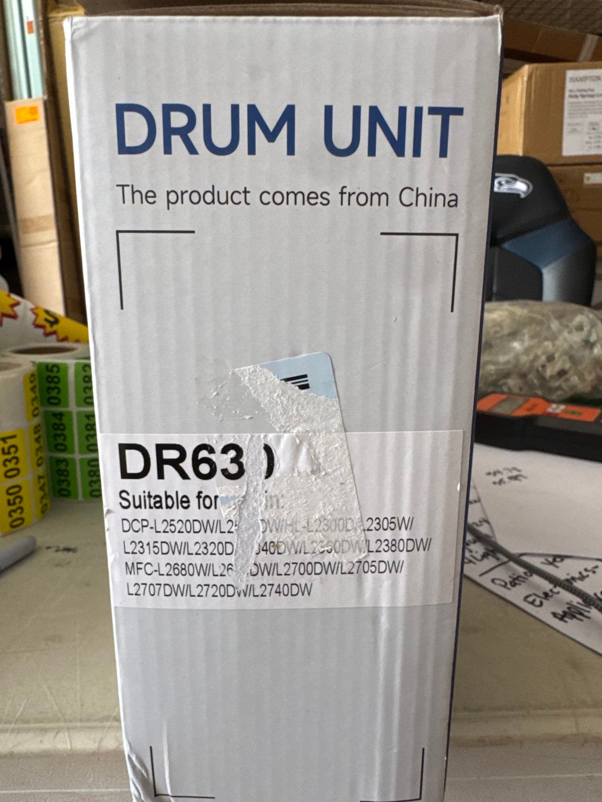 DR630 DR-630 Drum Unit (Not Toner) Replacement for Brother DR 630 Drum TN660 TN630 for HL-L2300D HL-L2320D HL-L2305W MFC-L2700DW HL-L2360DW