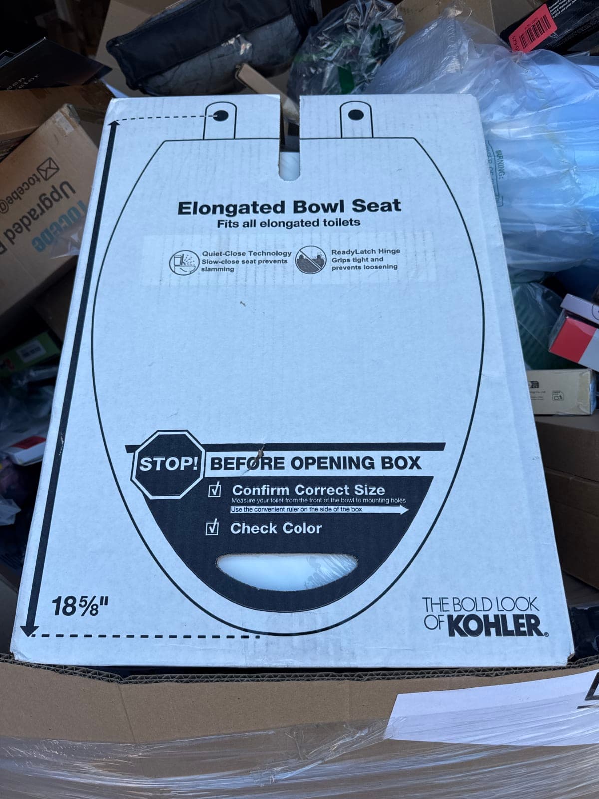 Kohler Elongated Bowl Seat
