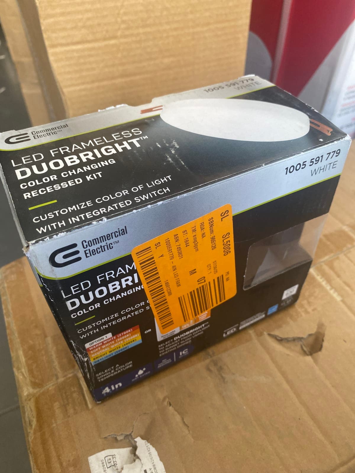 Commercial Electric LED Frame Duobri Color Changing