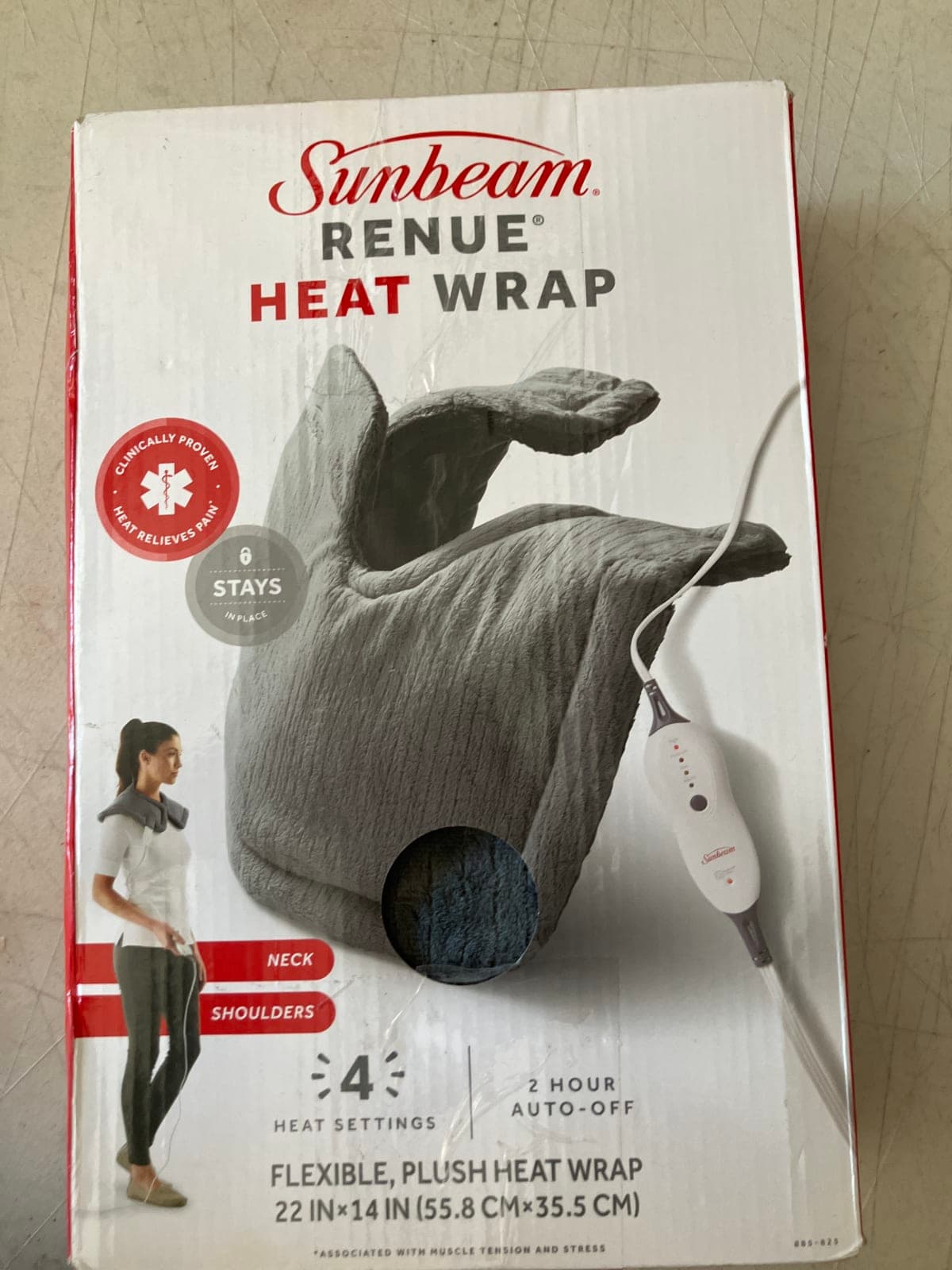 Sunbeam Renew Heat Wrap - Electric Neck & Shoulder Warmer