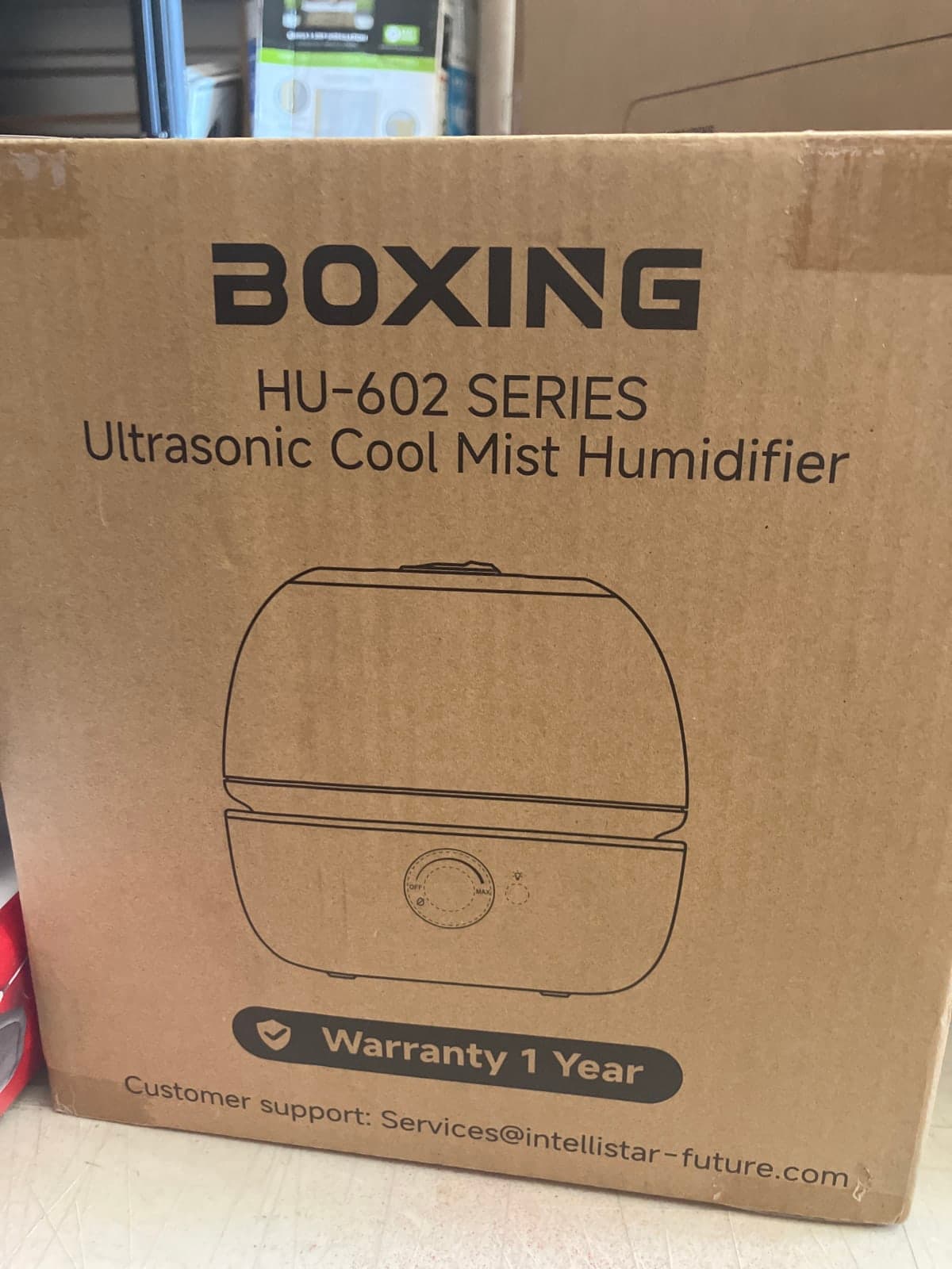 Boxing HU-602 Series Ultrasonic Cool Mist Humidifier