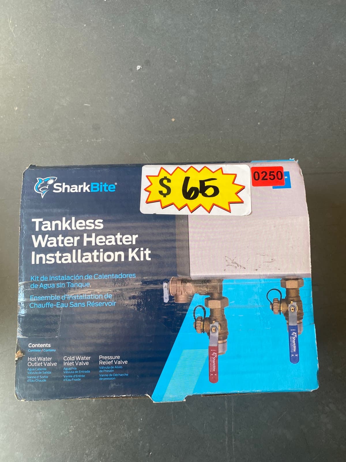 SharkBite Tankless Water Heater Installation Kit
