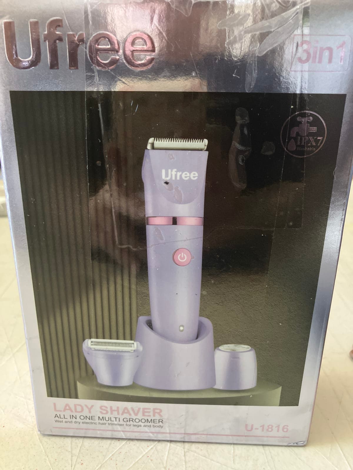 Ufree 3-in-1 Lady Shaver Multi Groomer U-1816