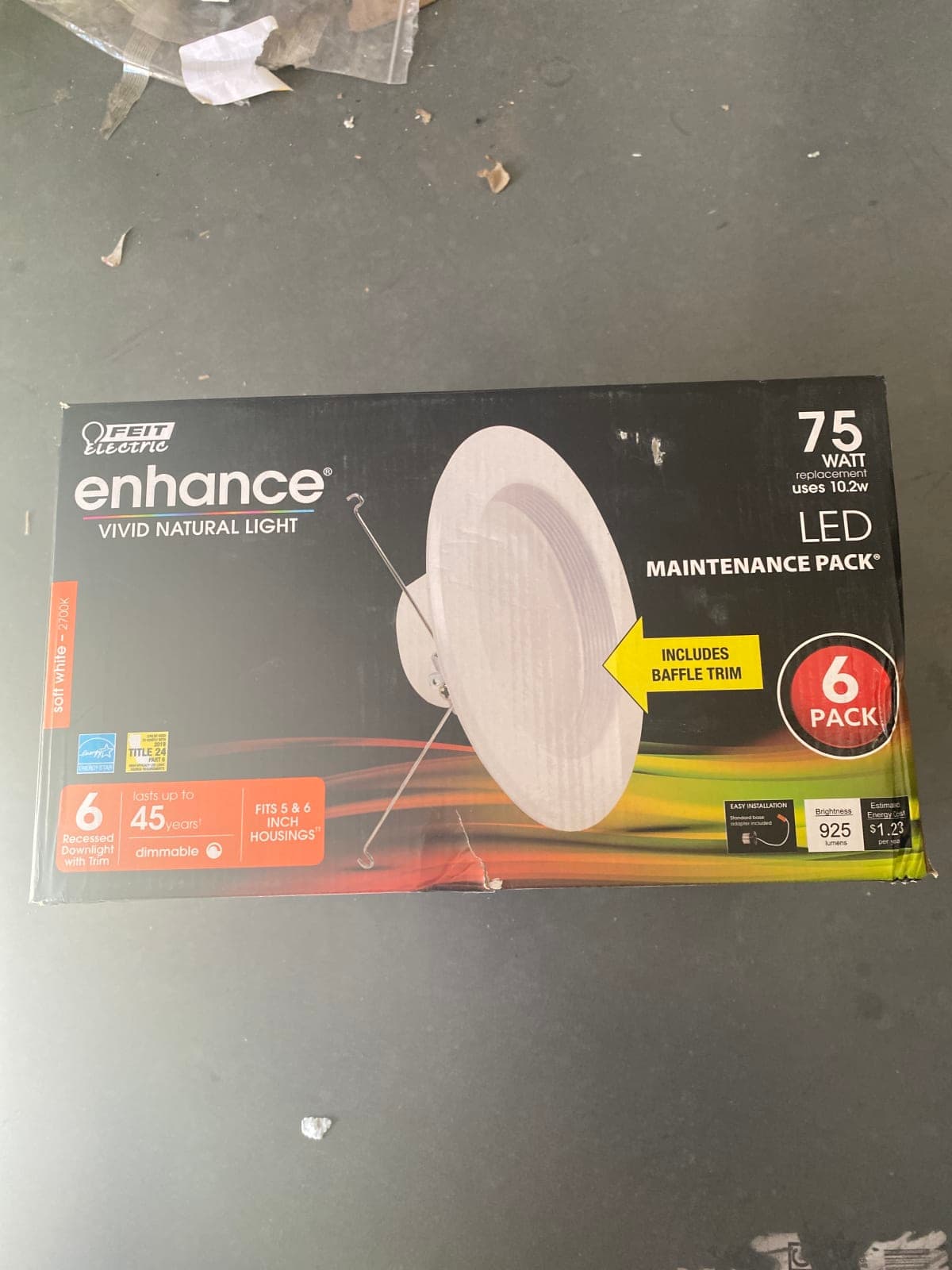 Feit Electric Enhance 75W LED Maintenance Pack - 6 Pack