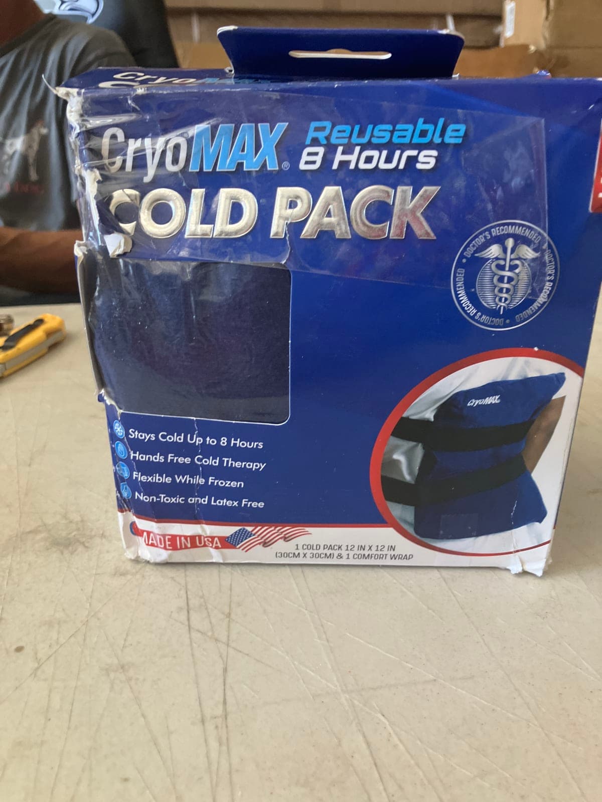 CryoMAX Reusable Cold Pack - 8 Hours Relief