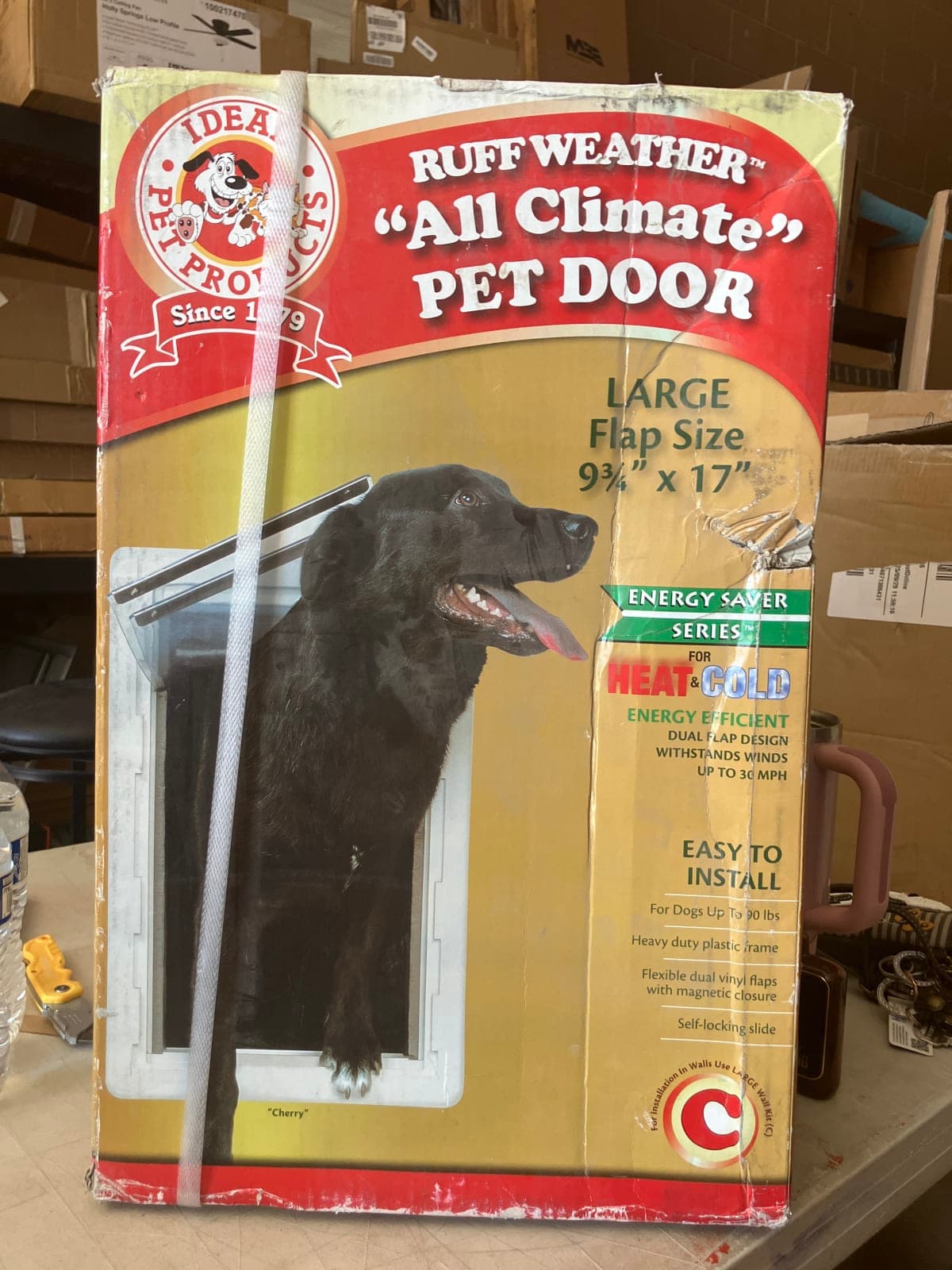 Ideal Pet Products Ruff Weather All Climate Pet Door - Large