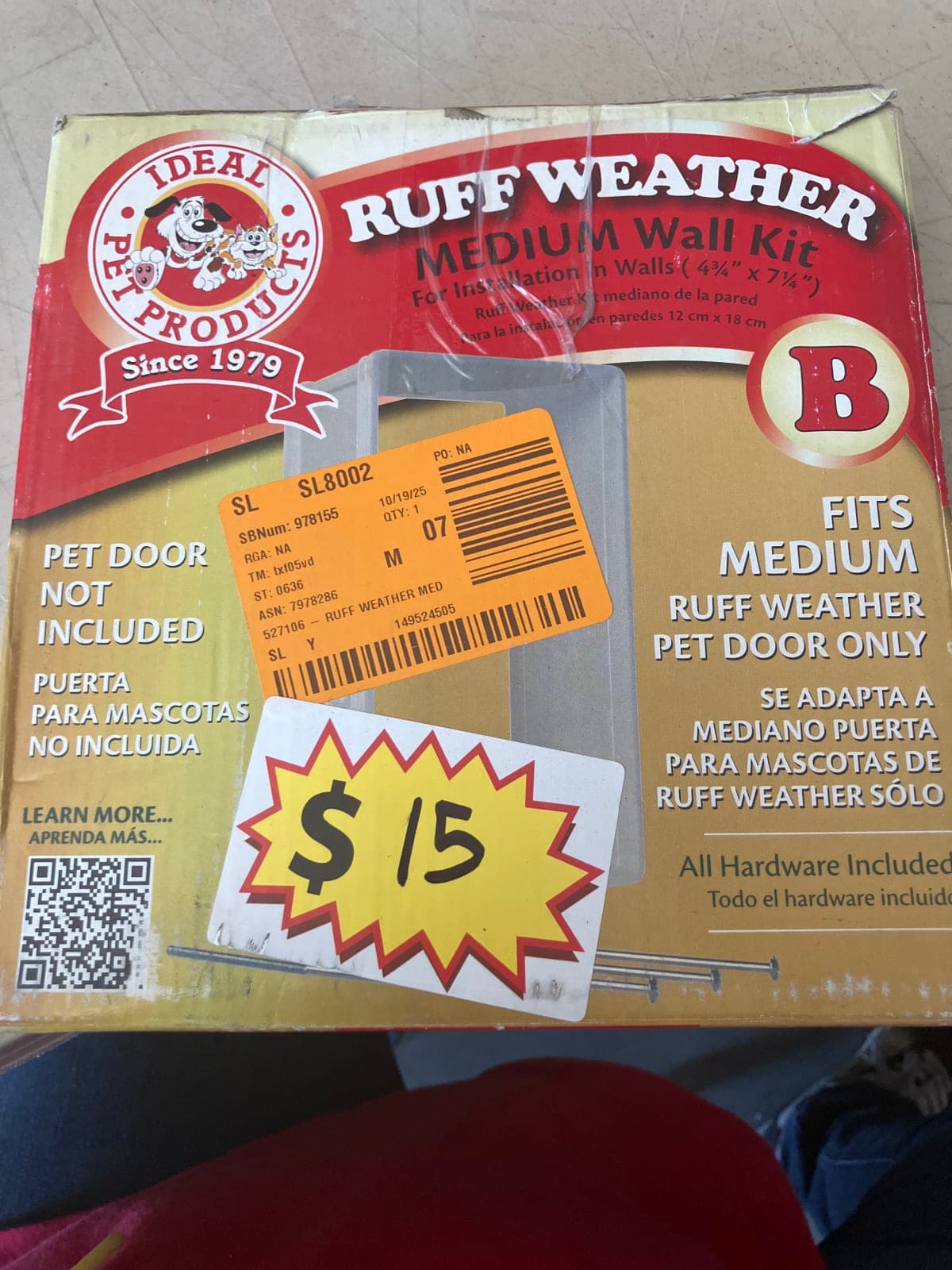Ideal Pet Products Ruff Weather Medium Wall Kit