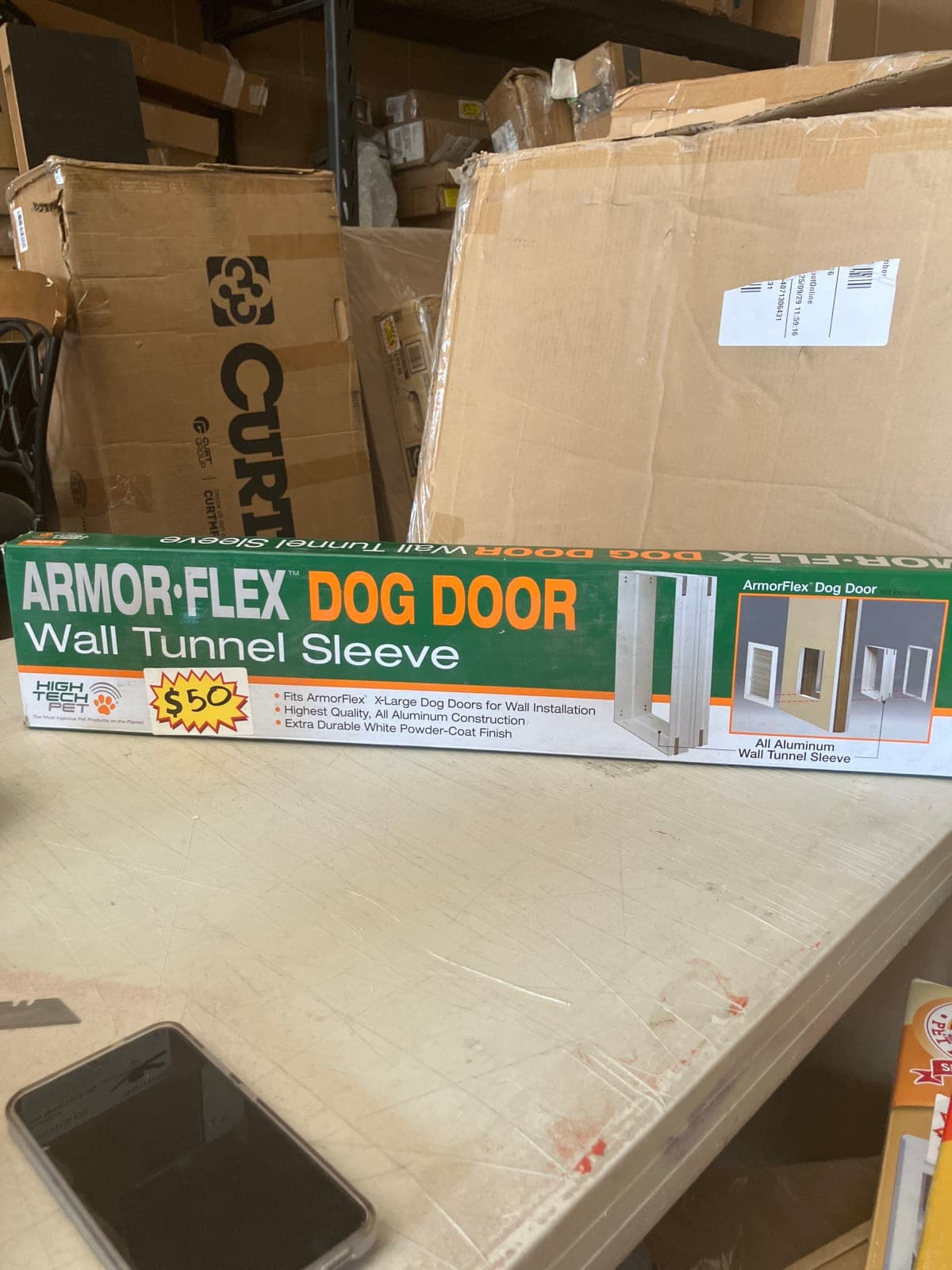 Armor-Flex Dog Door Wall Tunnel Sleeve - High Tech Pet