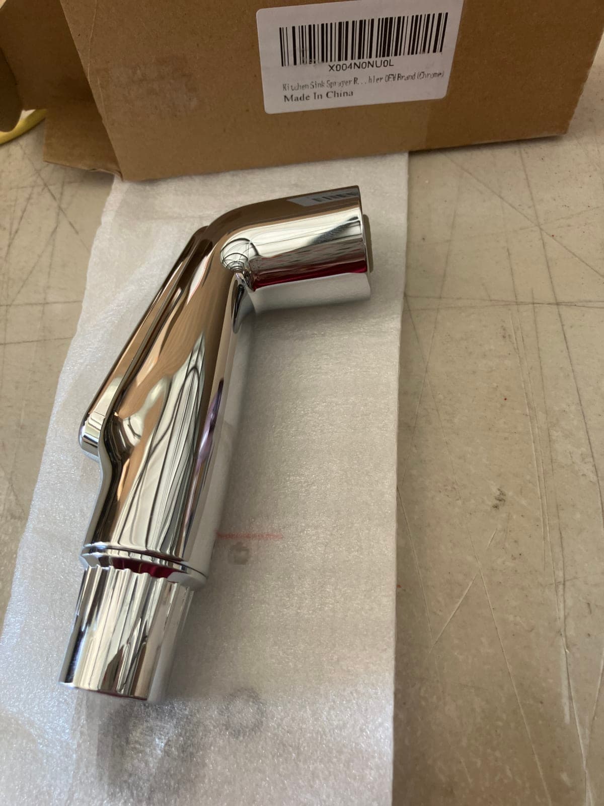 Kitchen Sink Sprayer Attachment - Chrome Finish