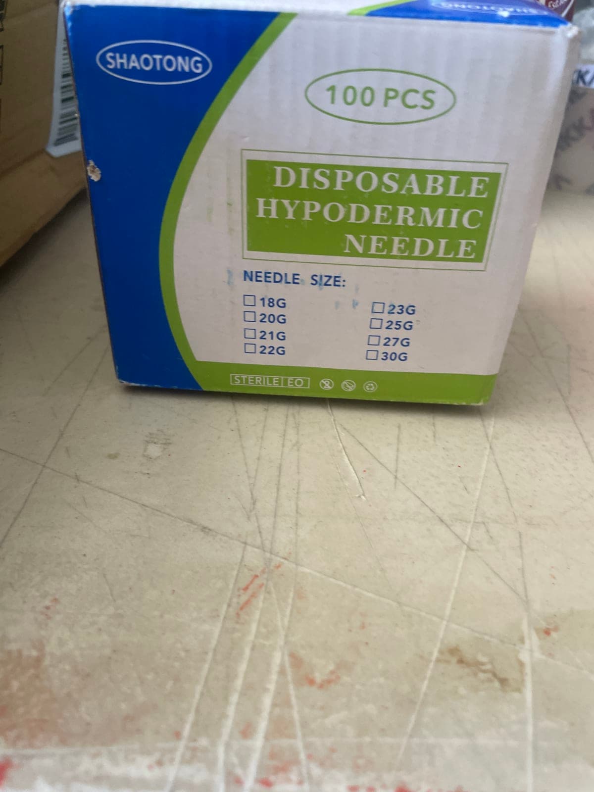 Shaotong Disposable Hypodermic Needles - 100 Pcs
