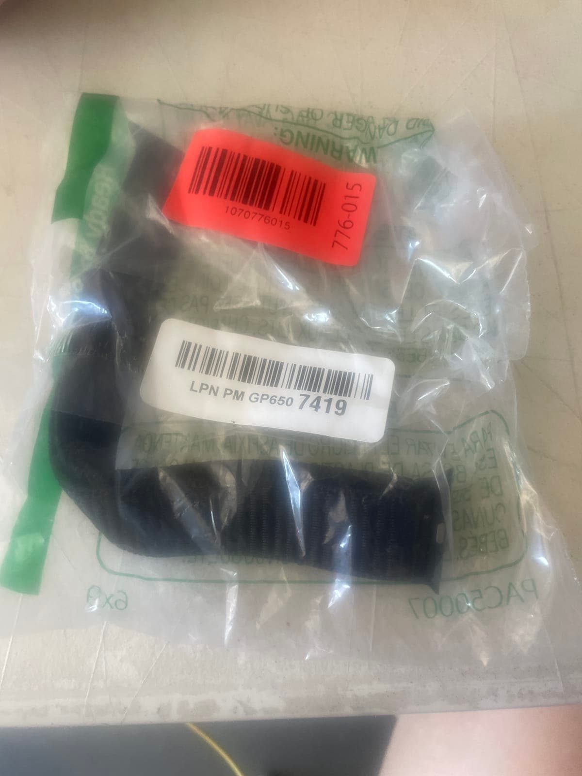 GP650 Replacement Part - Durable Black Strap