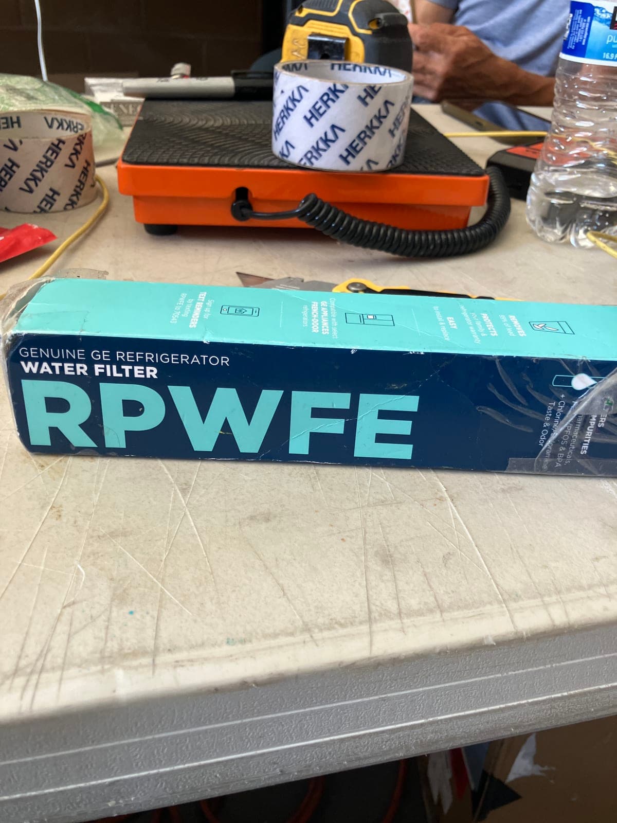 GE RPWFE Refrigerator Water Filter