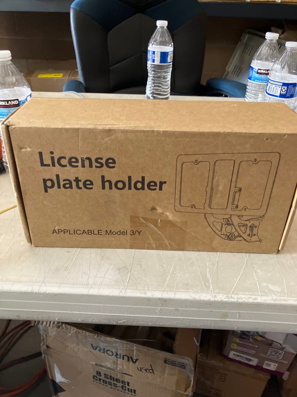 License Plate Holder - Model 3/Y
