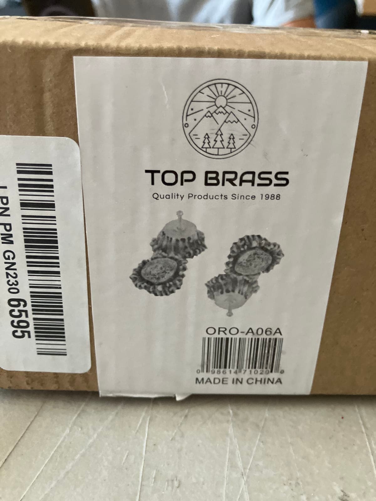 Top Brass ORO-A06A Quality Brass Products