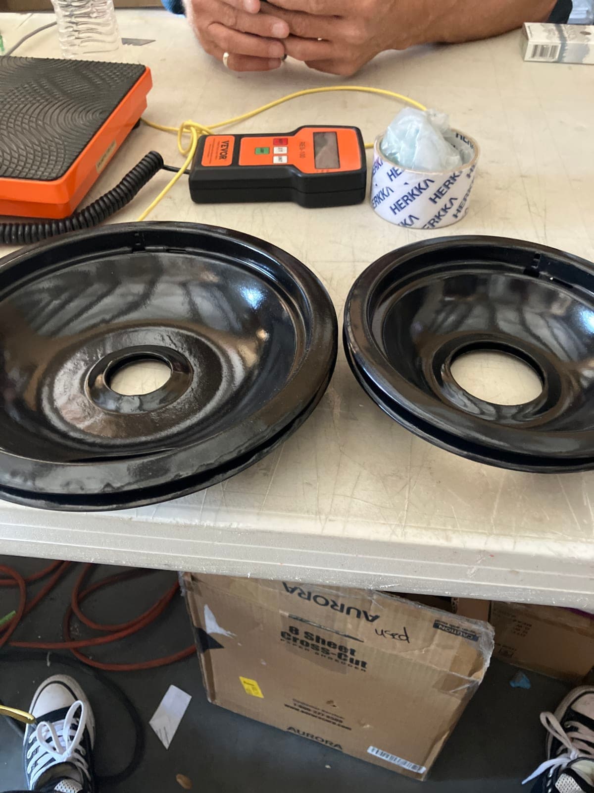 Black Metal Replacement Bowl Set for Kitchen Appliances 4pk