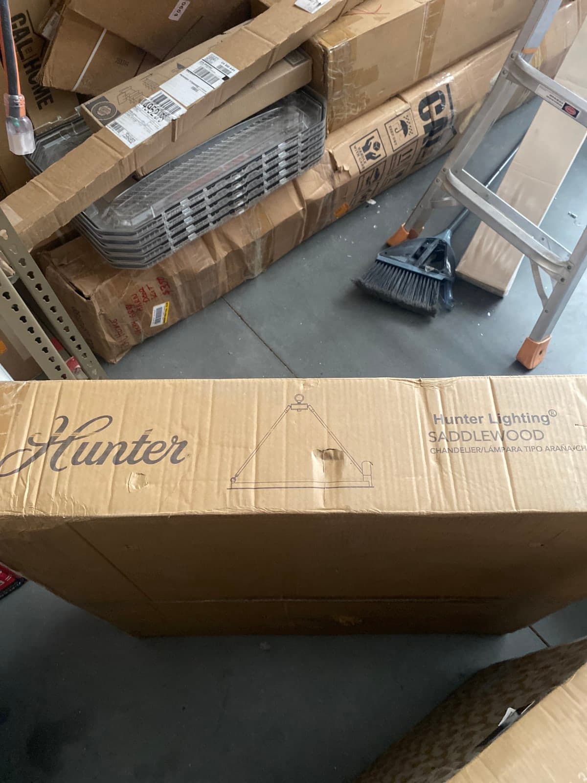 Hunter Lighting Saddlewood Chandelier