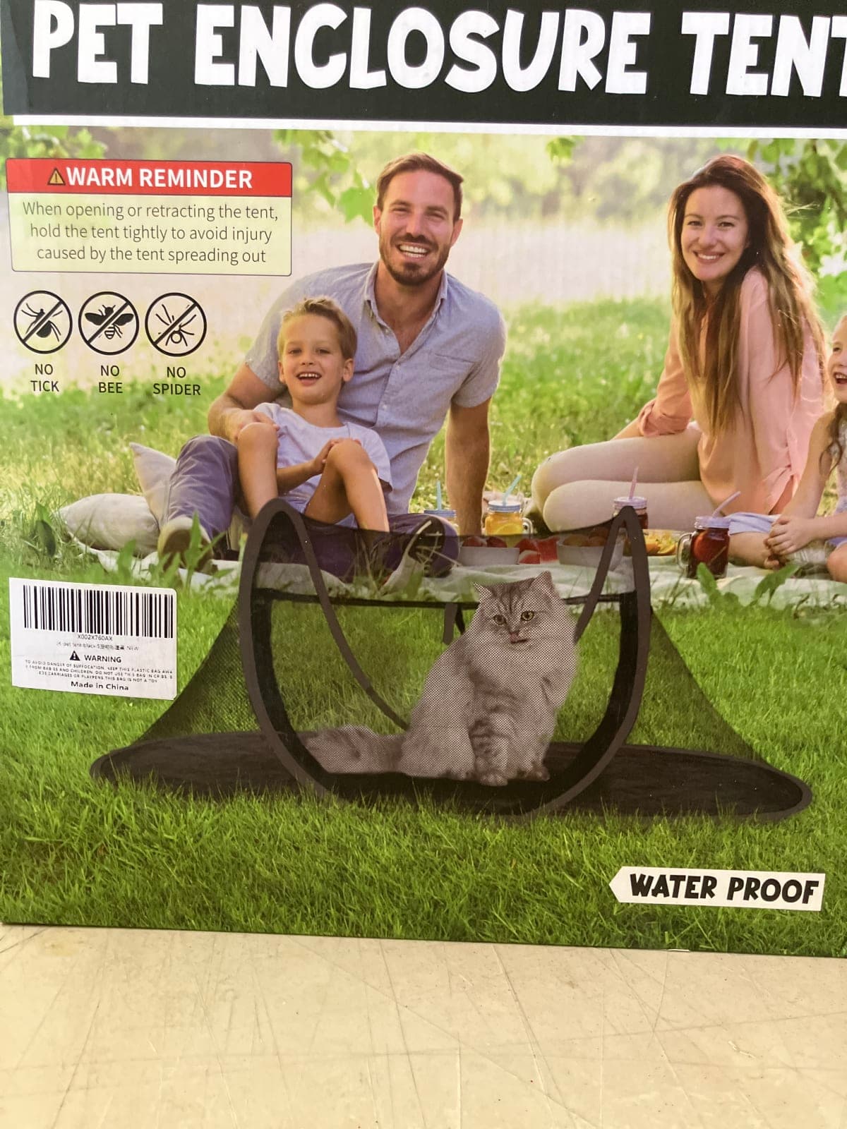 Pet Enclosure Tent - Waterproof Outdoor Cat & Small Animal Shelter