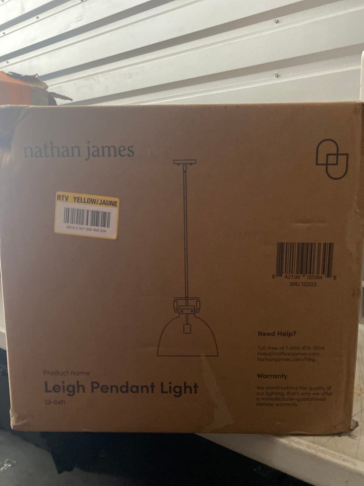 Nathan James Leigh Pendant Light - Modern Design