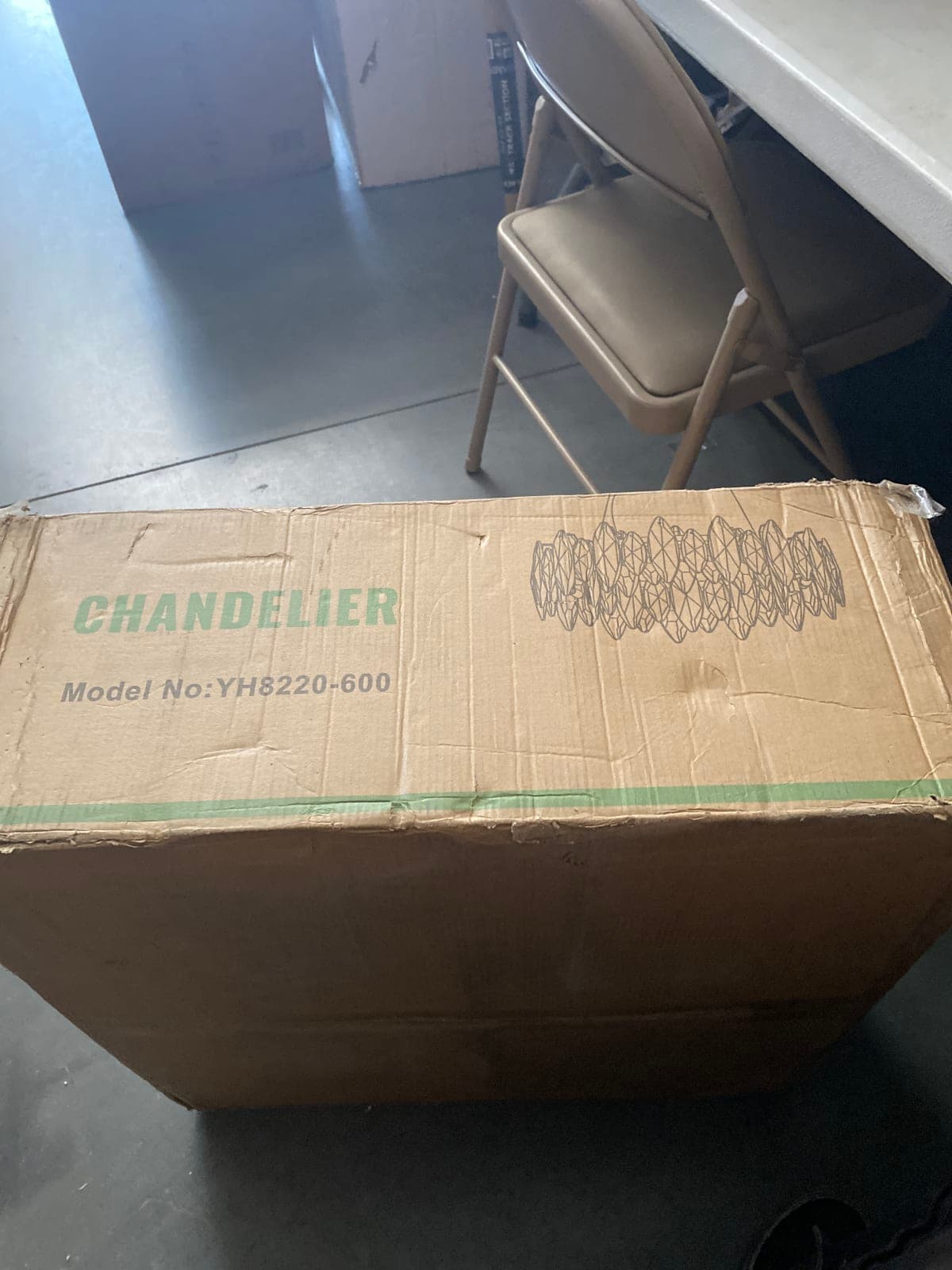 YH8220-600 Chandelier - Elegant Lighting Fixture