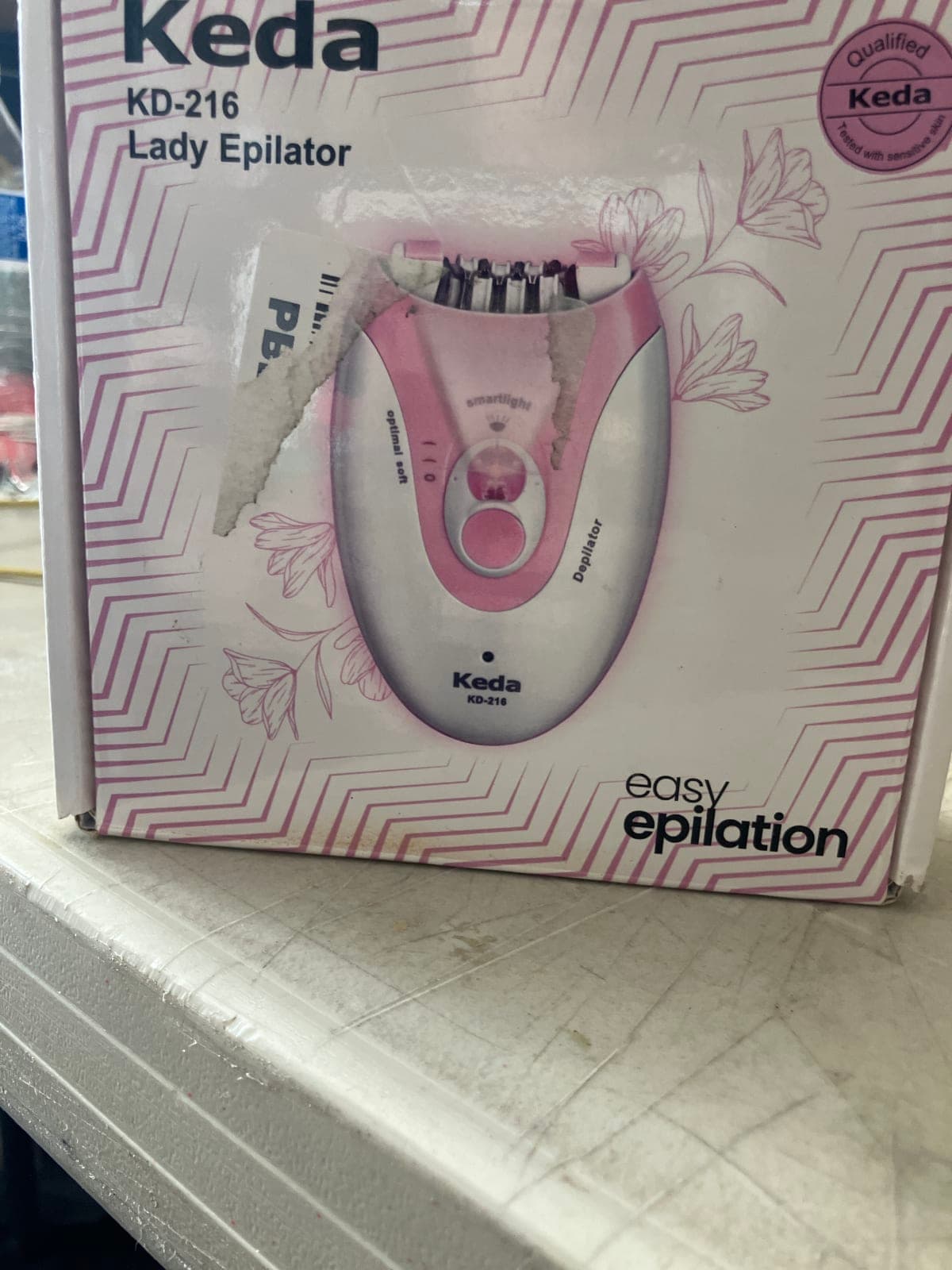 Keda KD-216 Lady Epilator - Easy Epilation Device