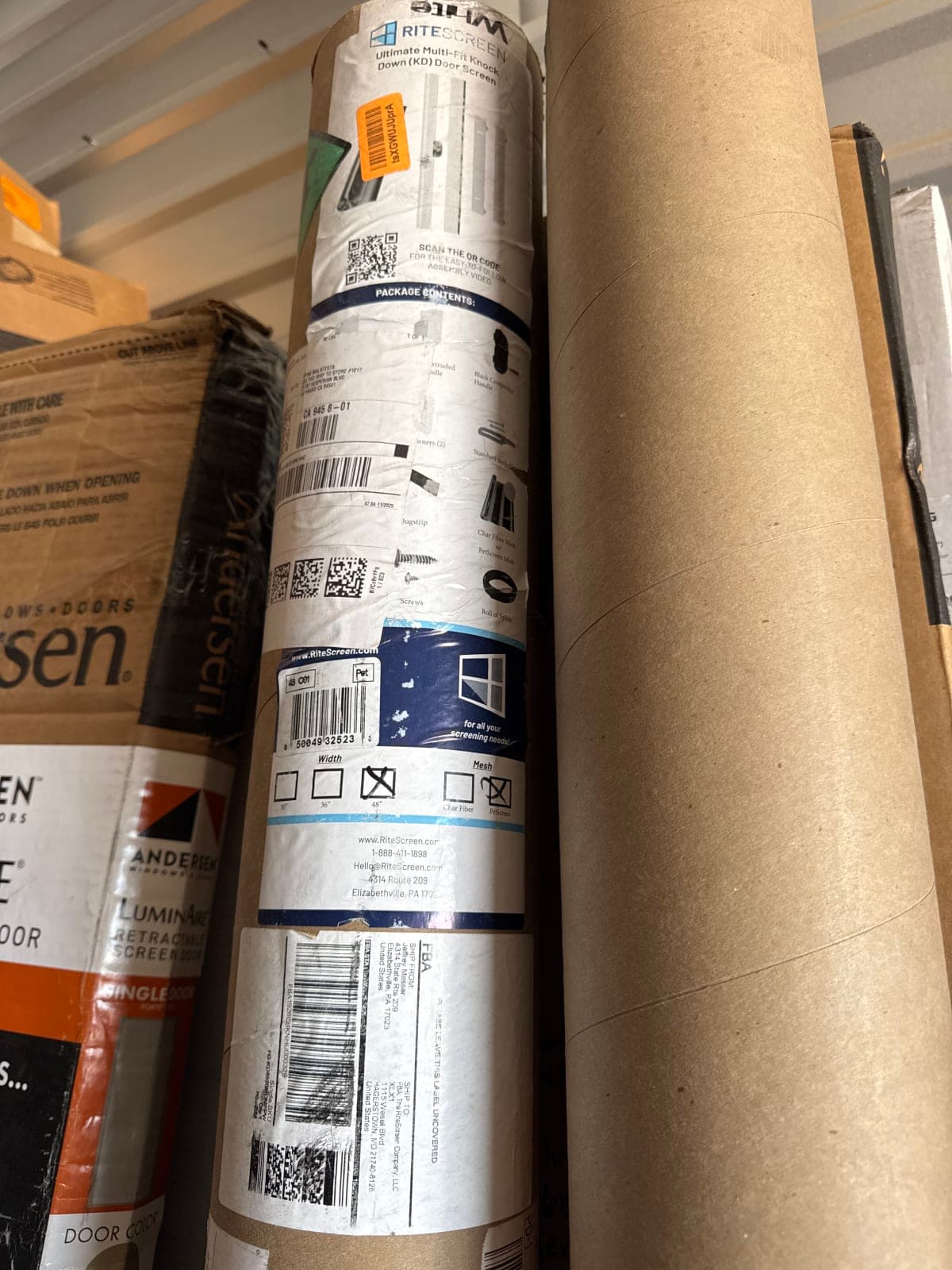 RiteScreen Ultimate Multi-Fit Knock Down Door Screen