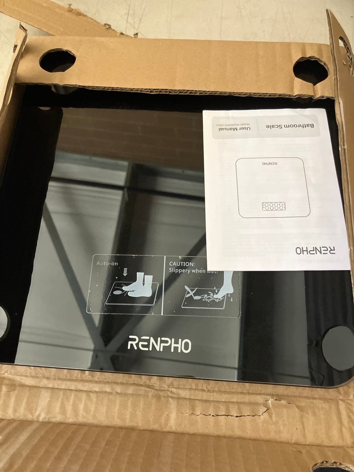 RENPHO Bluetooth Body Fat Scale with User Manual