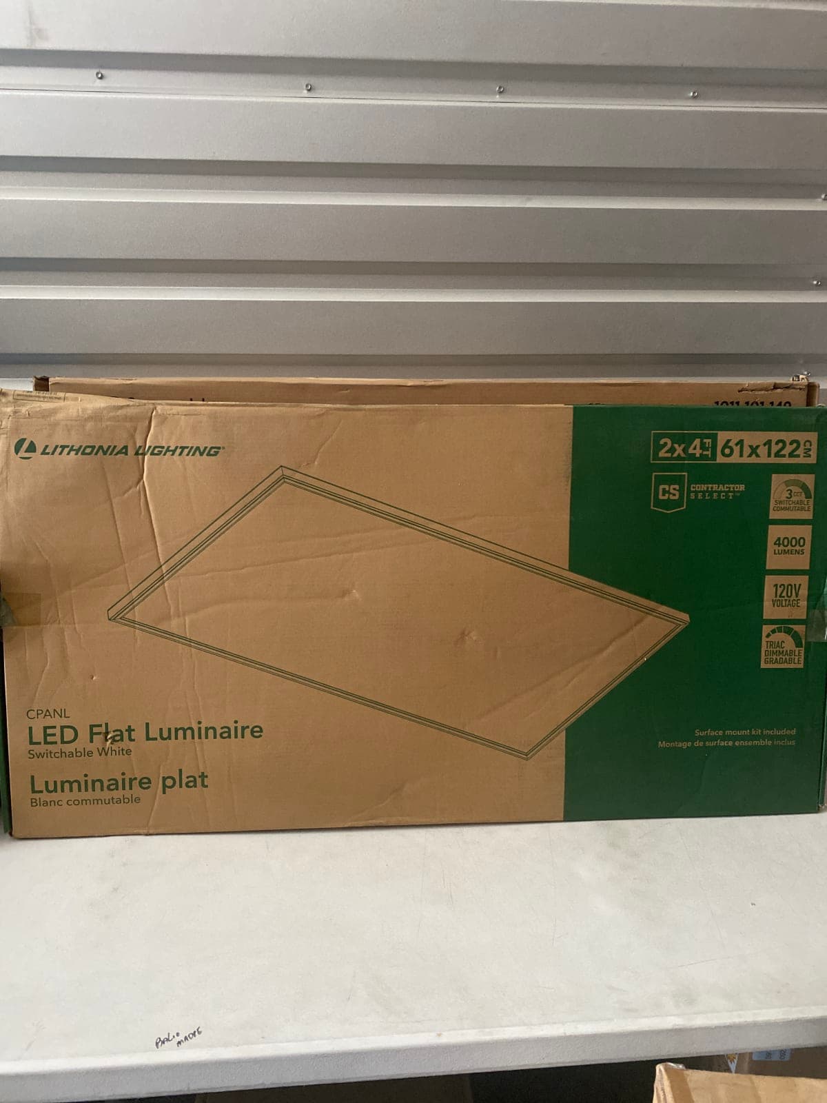 Lithonia Lighting 2x4 LED Flat Luminaire Switchable White
