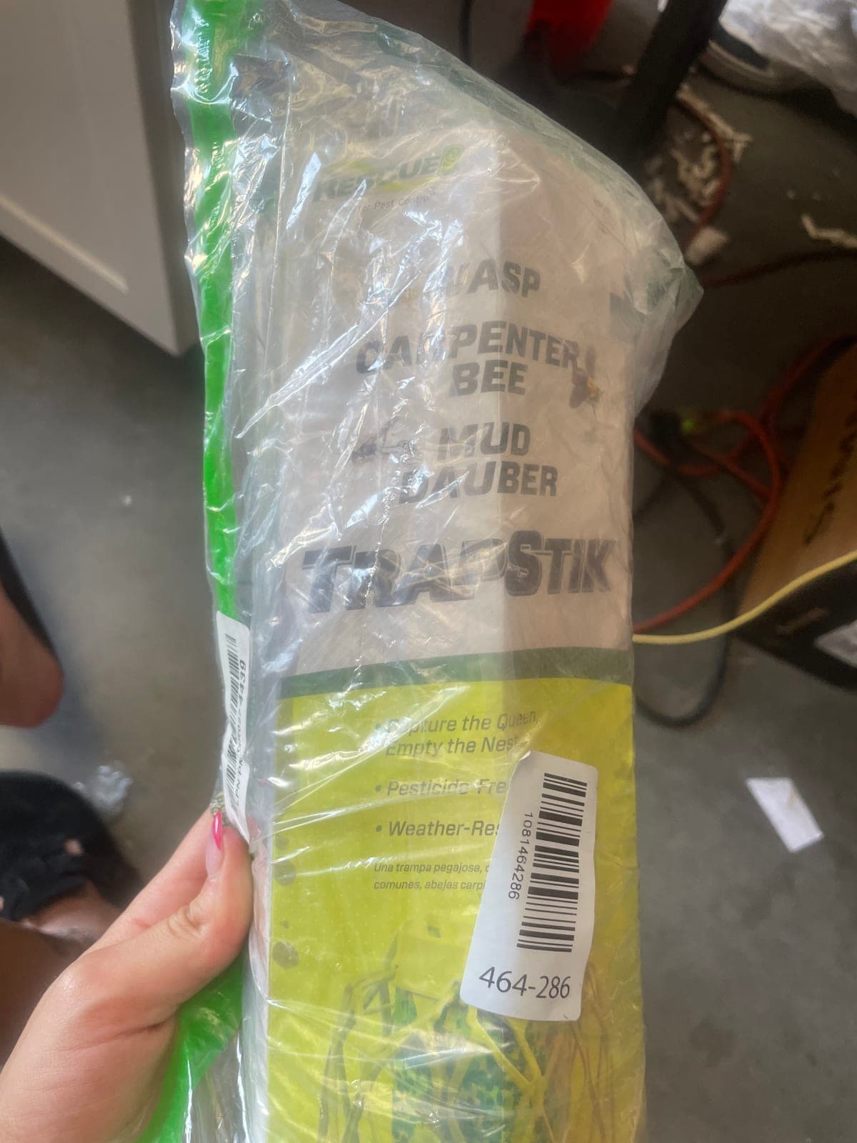 KATSU Pest Control TrapStik for Wasps, Carpenter Bees, and Mud Daubers