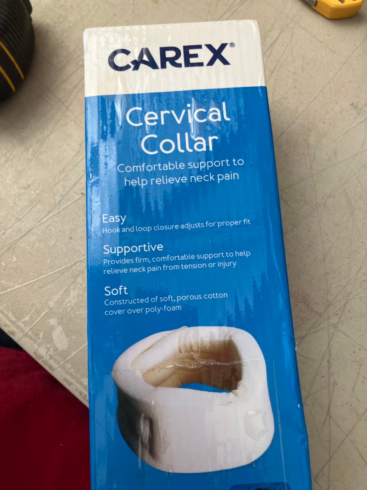 Carex Cervical Collar for Neck Pain Relief
