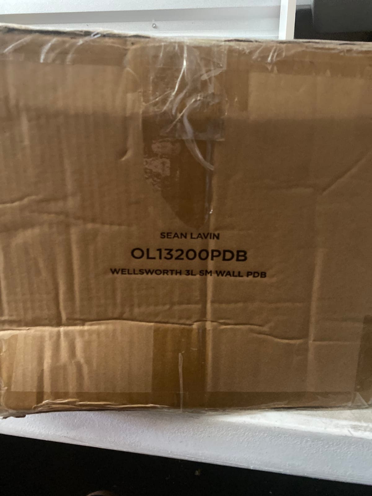 Wellsworth Gold (Brushed) 3L Small Wall PDB - Open Box