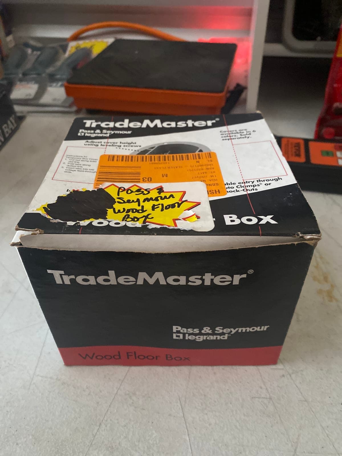TradeMaster Wood Floor Box by Pass & Seymour