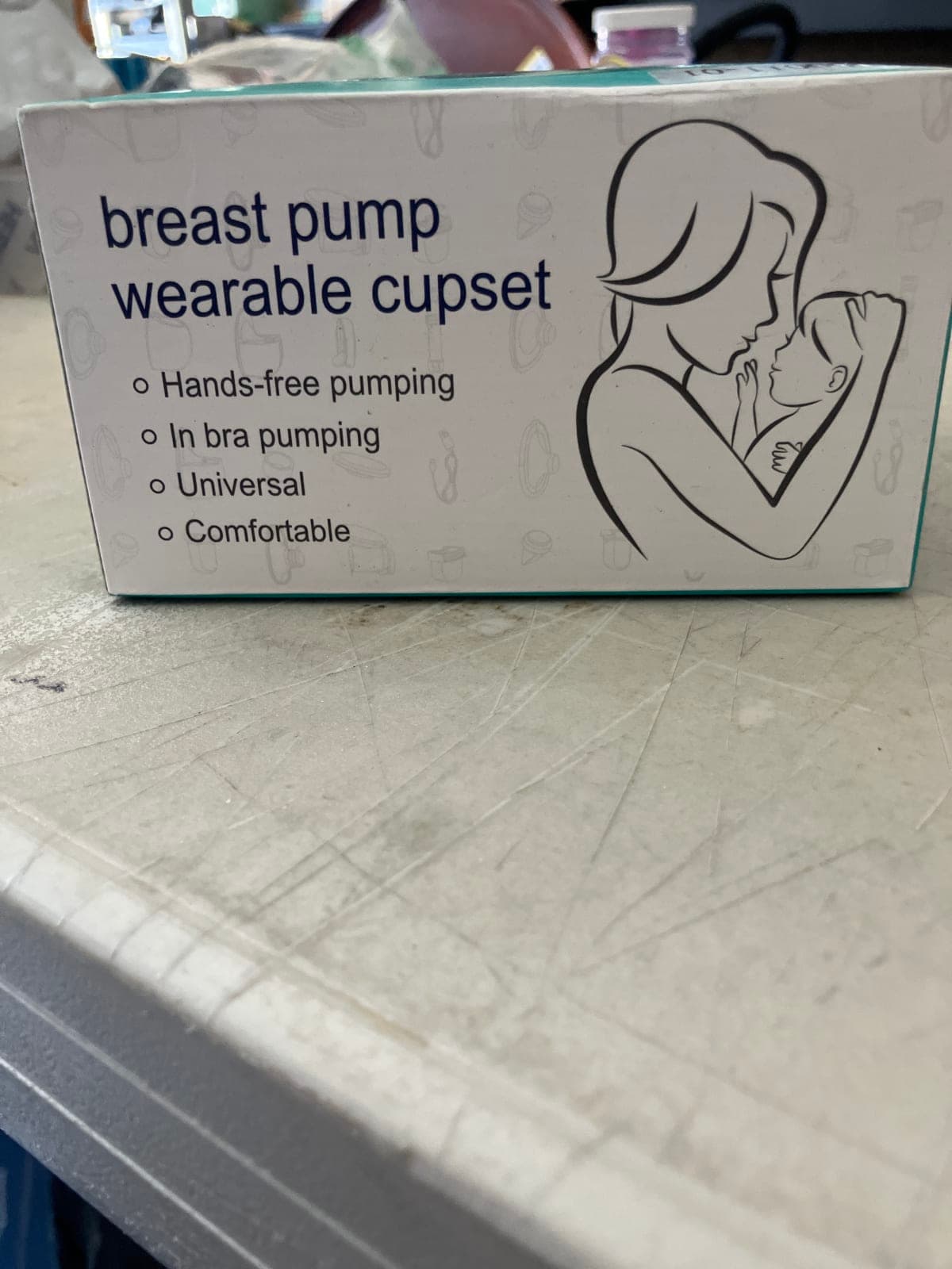 Wearable Breast Pump Cupset - Hands-Free In Bra Pumping