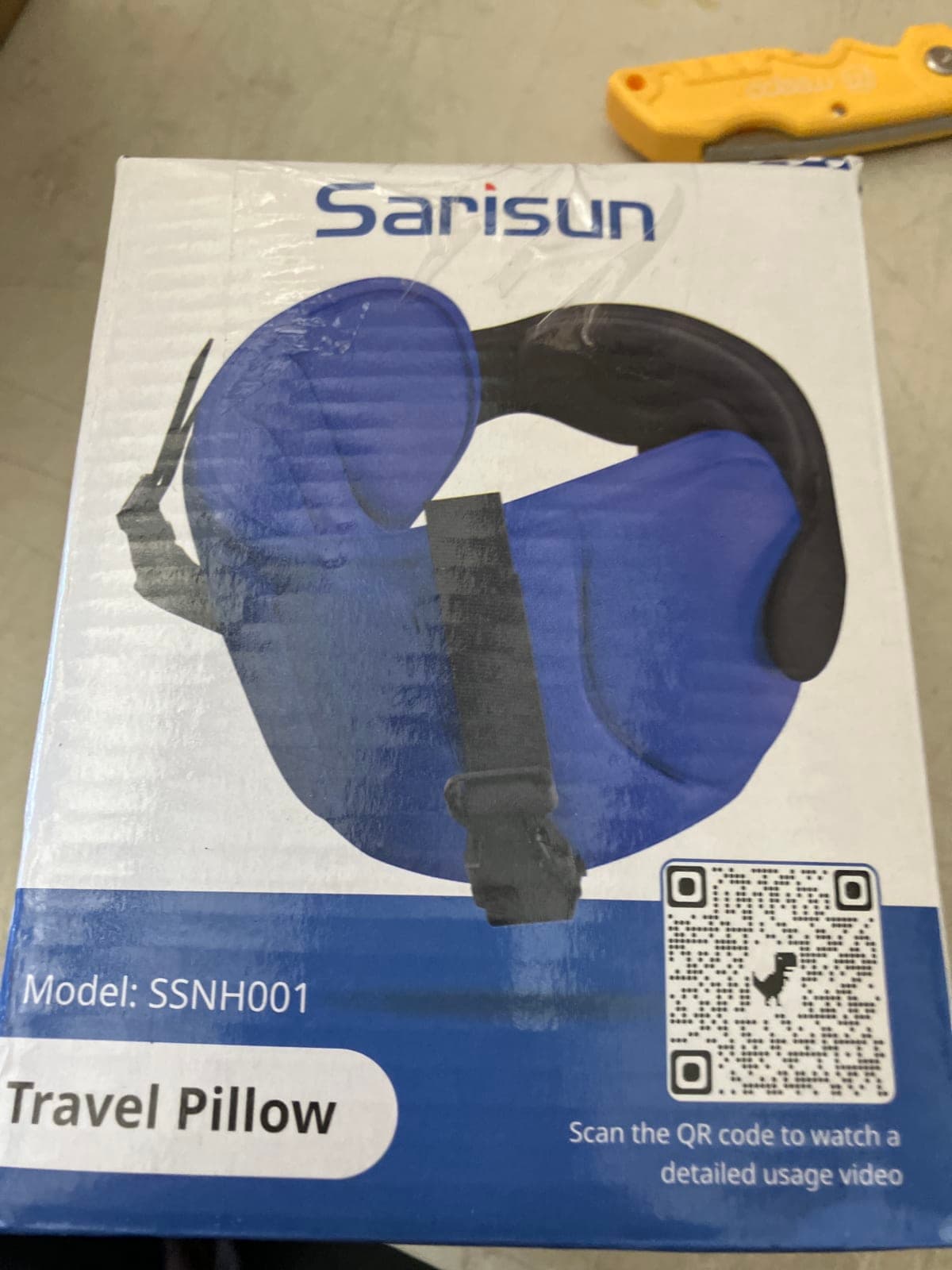 Sarisun SSNH001 Travel Pillow - Comfortable Neck Support
