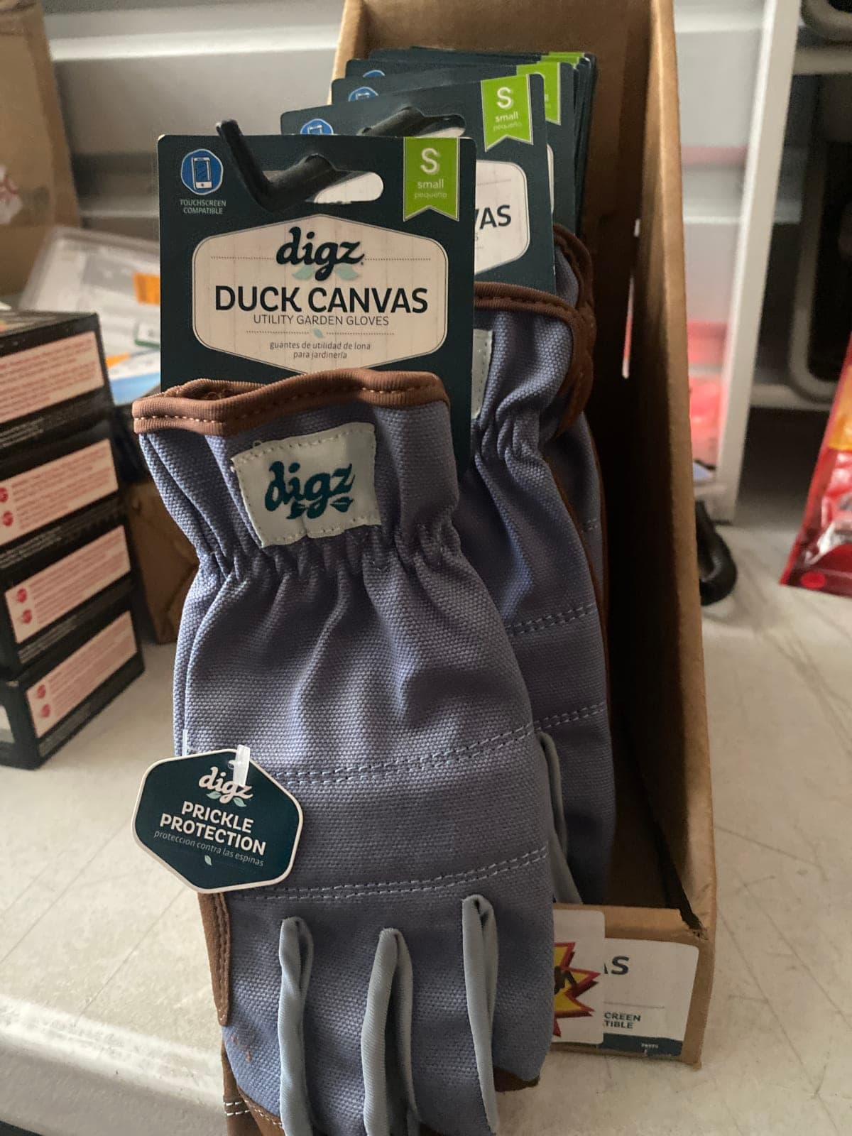Digz Duck Canvas Utility Garden Gloves - Small