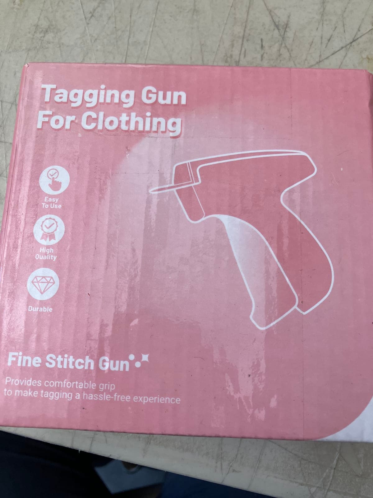 Fine Stitch Tagging Gun for Clothing - Easy to Use & Durable