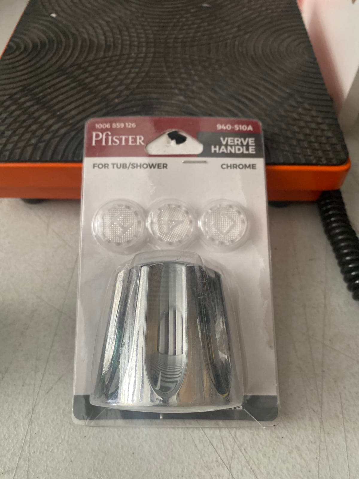 Pfister Verve Handle for Tub/Shower - Chrome Finish