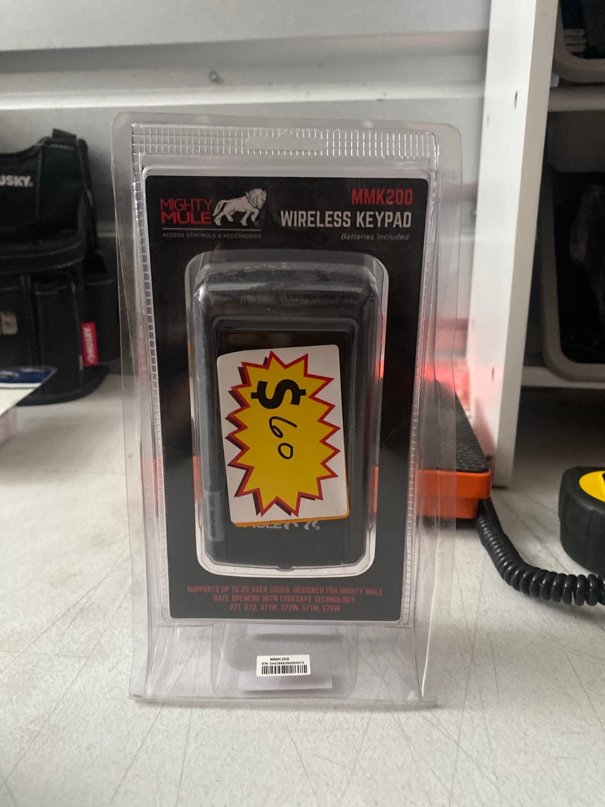 Mighty Mule MMK200 Wireless Keypad for Gate Openers