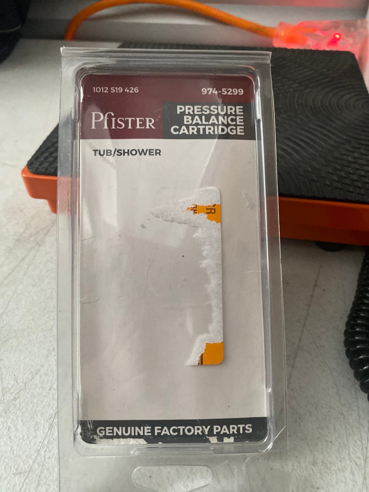Pfister Pressure Balance Cartridge for Tub/Shower