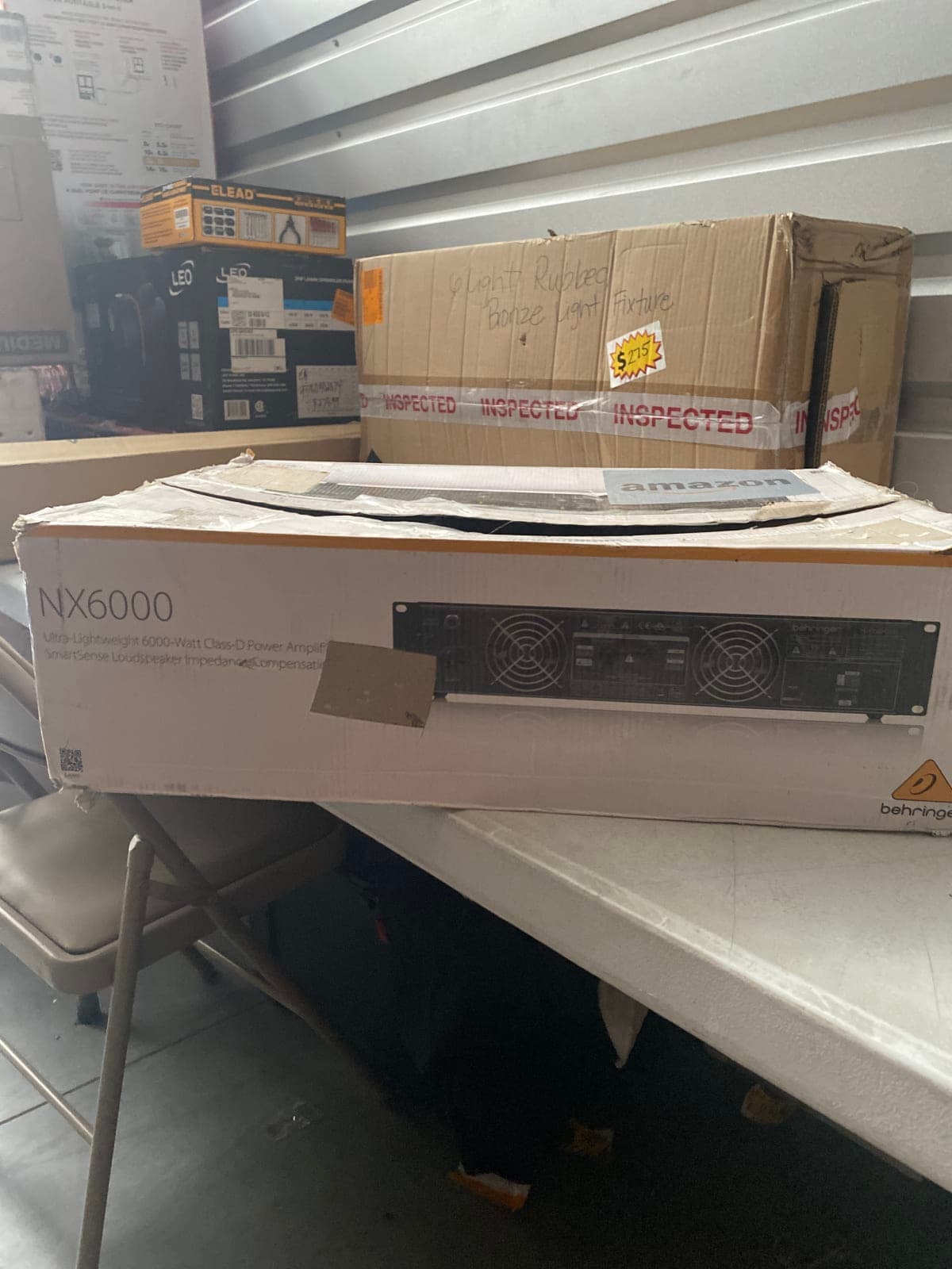 Behringer NX6000 6000-Watt Class-D Power Amplifier