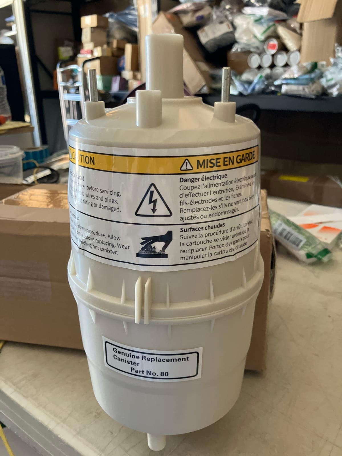 Genuine Replacement Canister Part No. 80