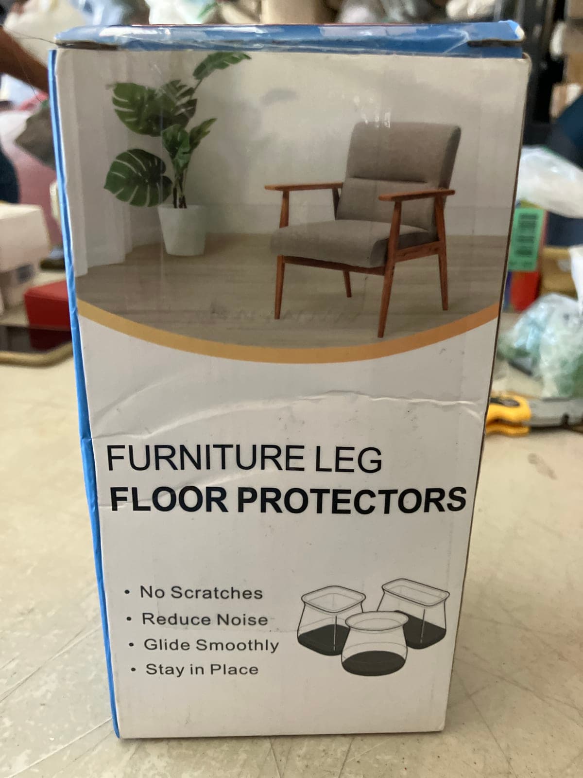 Furniture Leg Floor Protectors - Reduce Noise and Scratches
