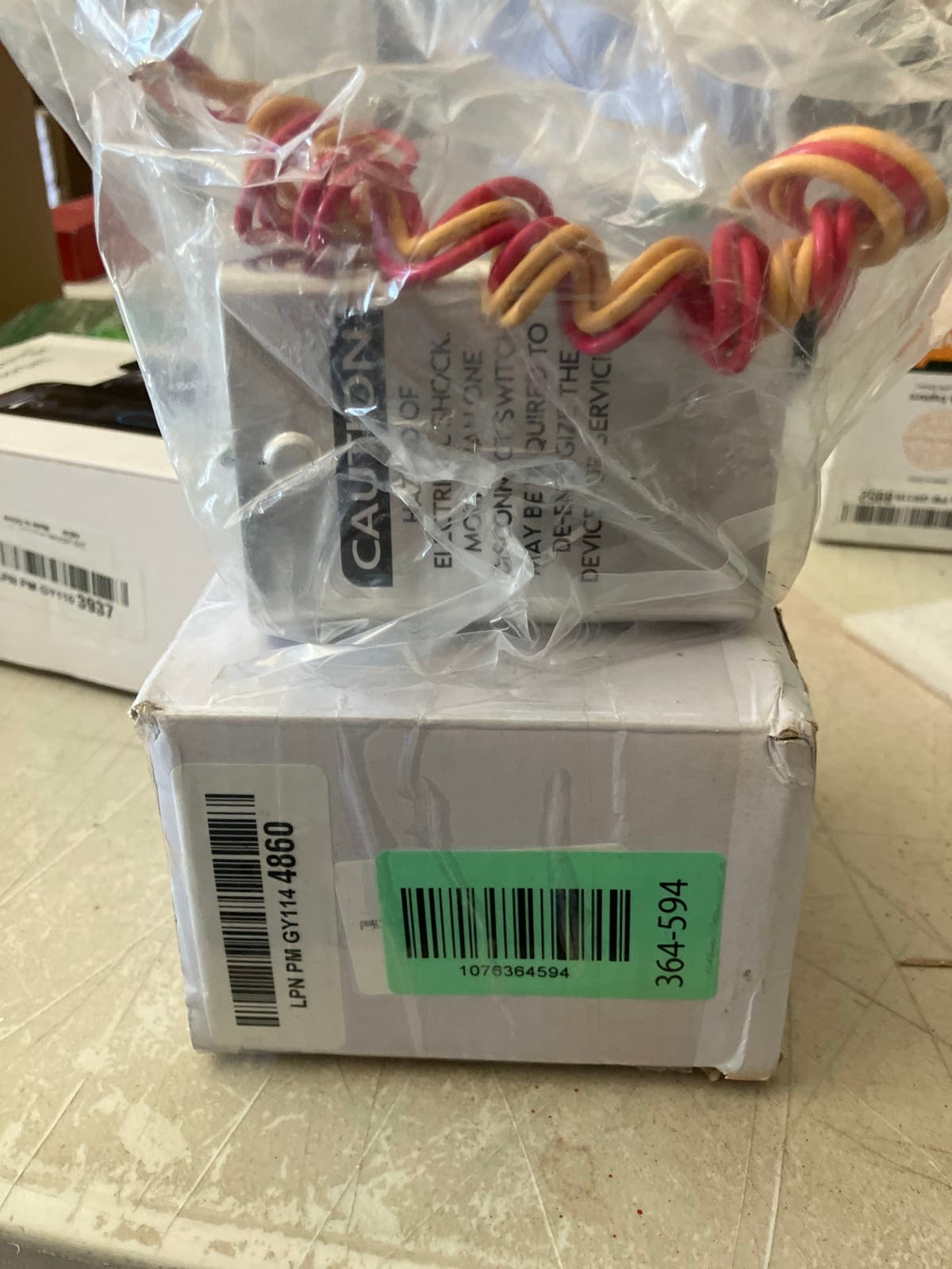 Electrical Safety Switch with Spiral Cord