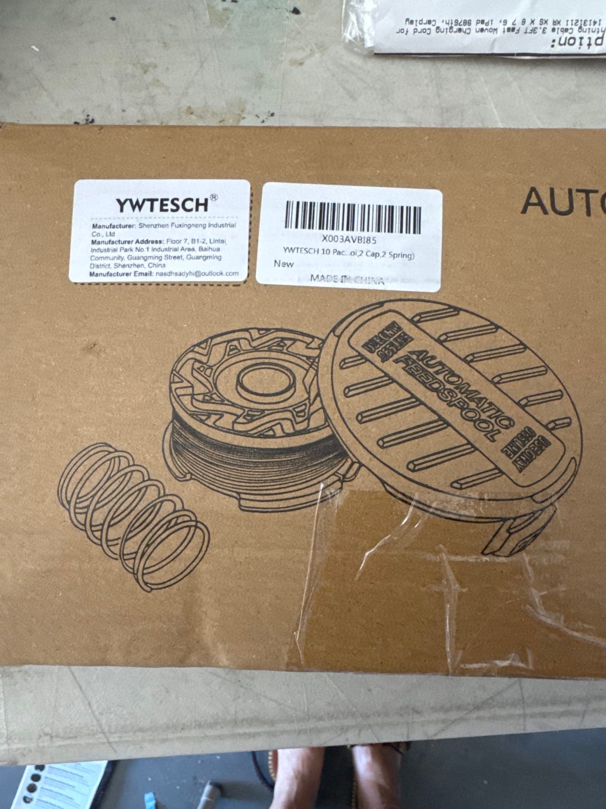 Automatic Feed Spool Replacement for Trimmers - 8 Pack
