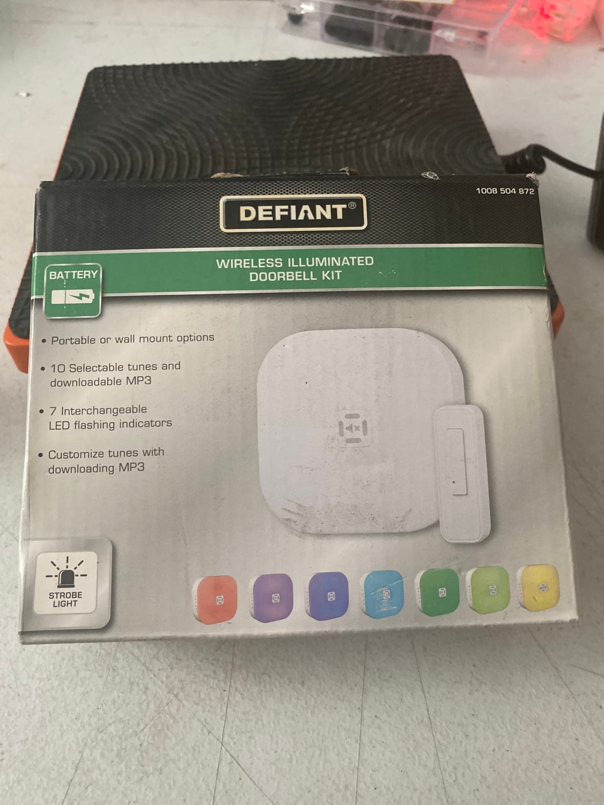 Defiant Wireless Illuminated Doorbell Kit