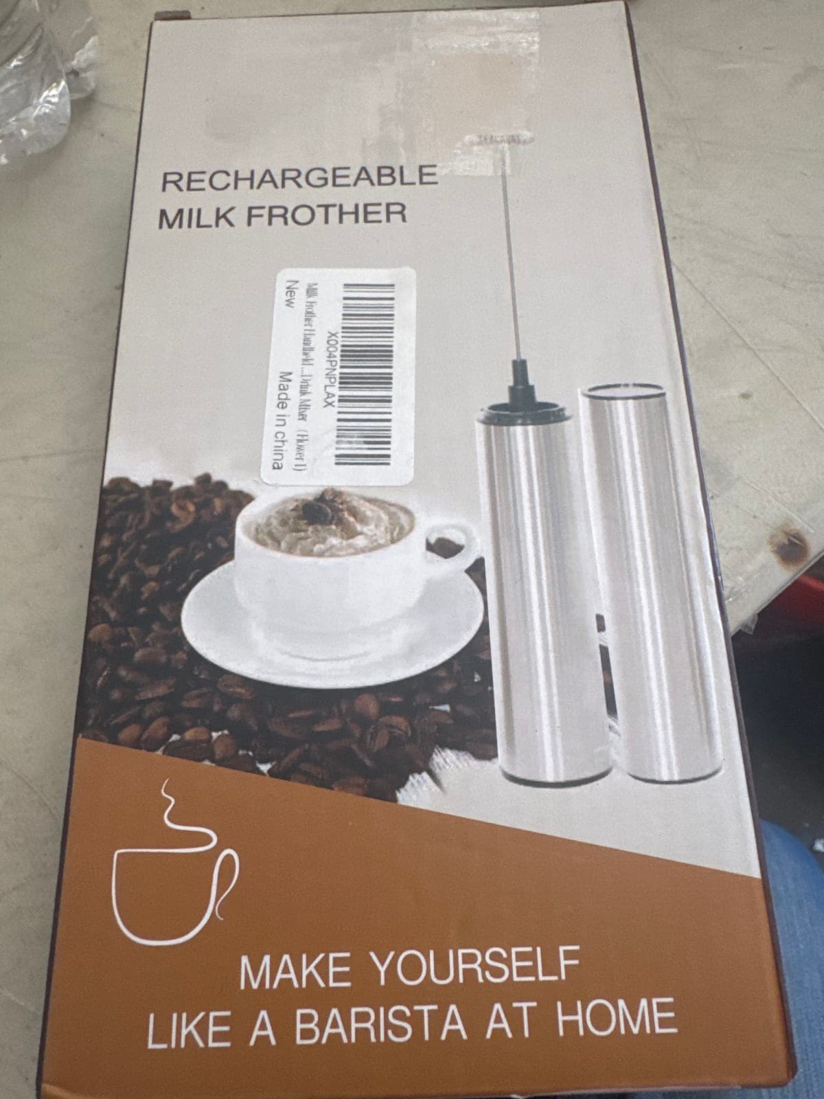 Rechargeable Milk Frother - Make Coffee Like a Barista