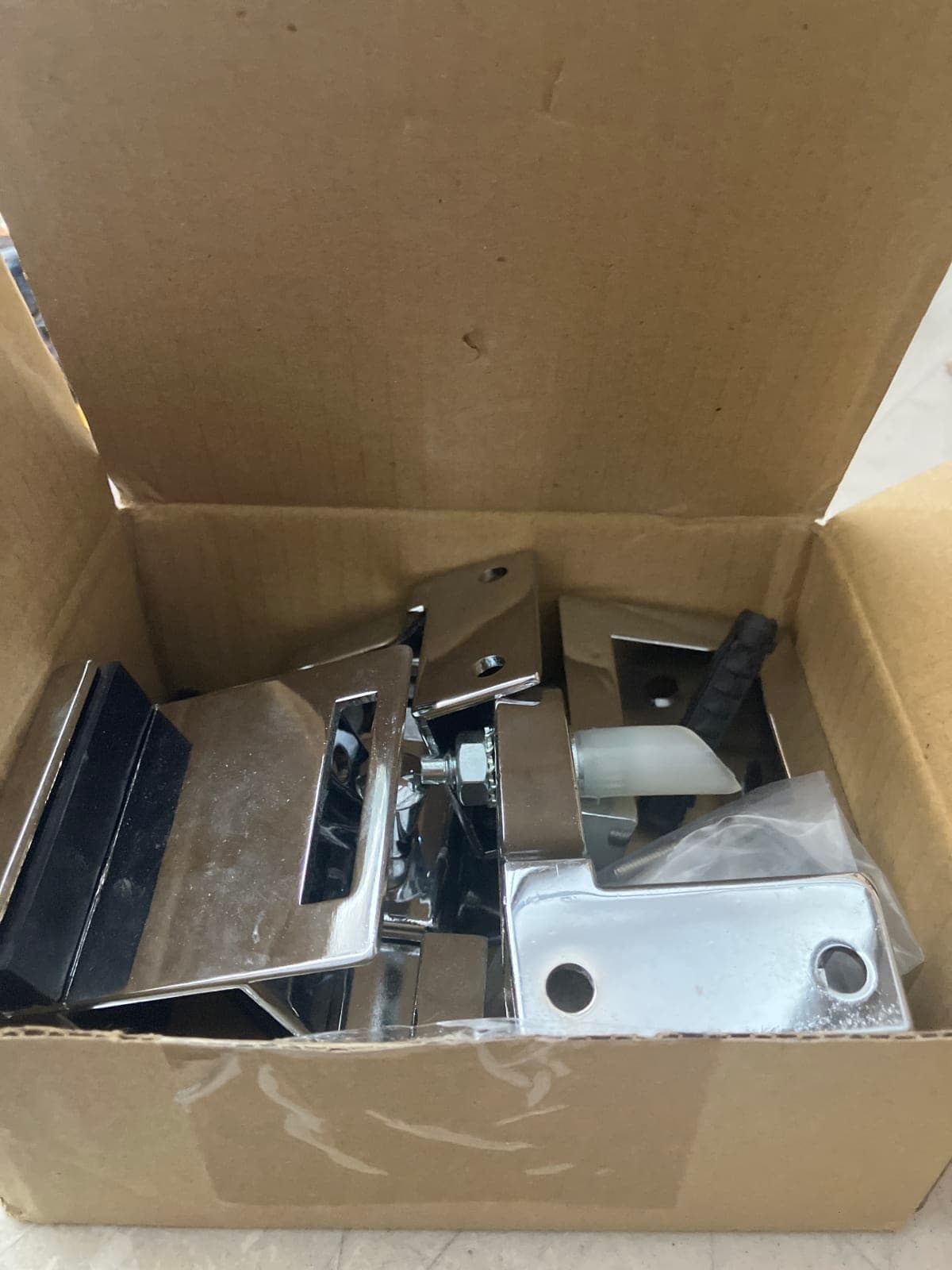 Heavy-Duty Chrome Plated Latch Hardware Set