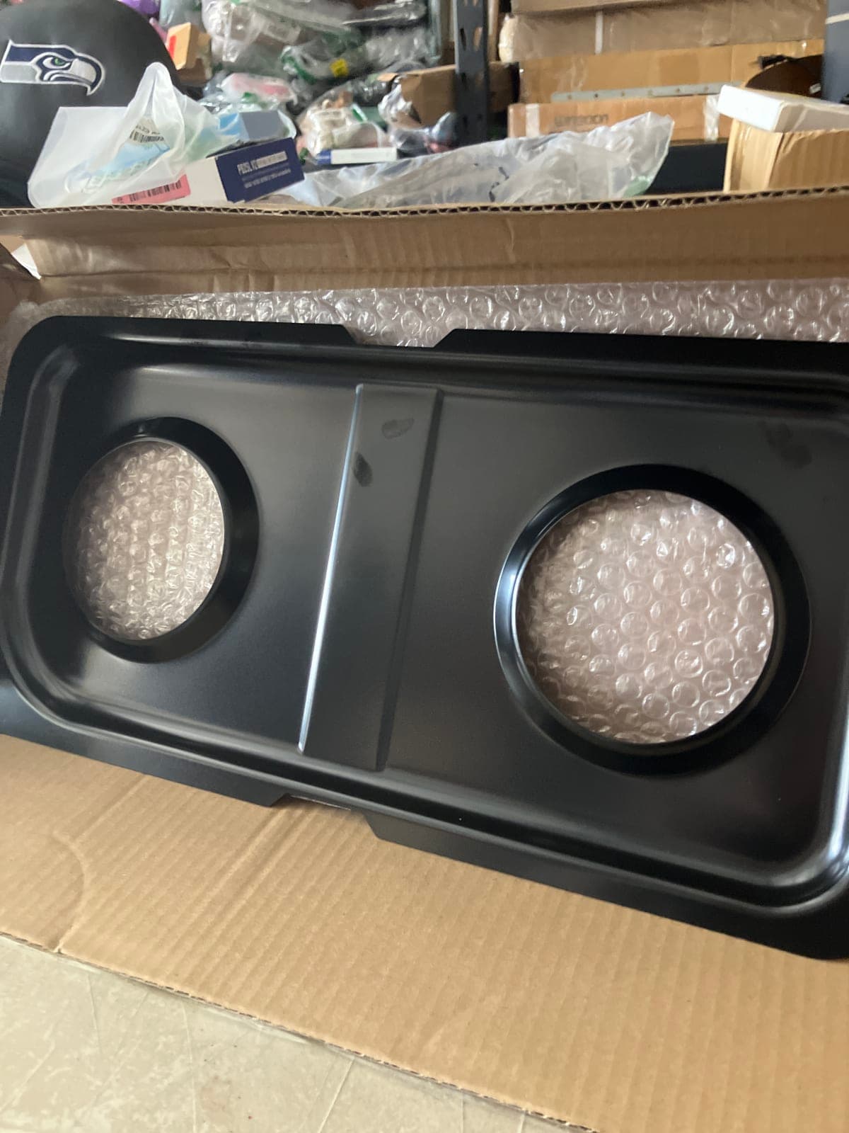 Black Plastic Grill Pan for Cooking - Durable and Versatile