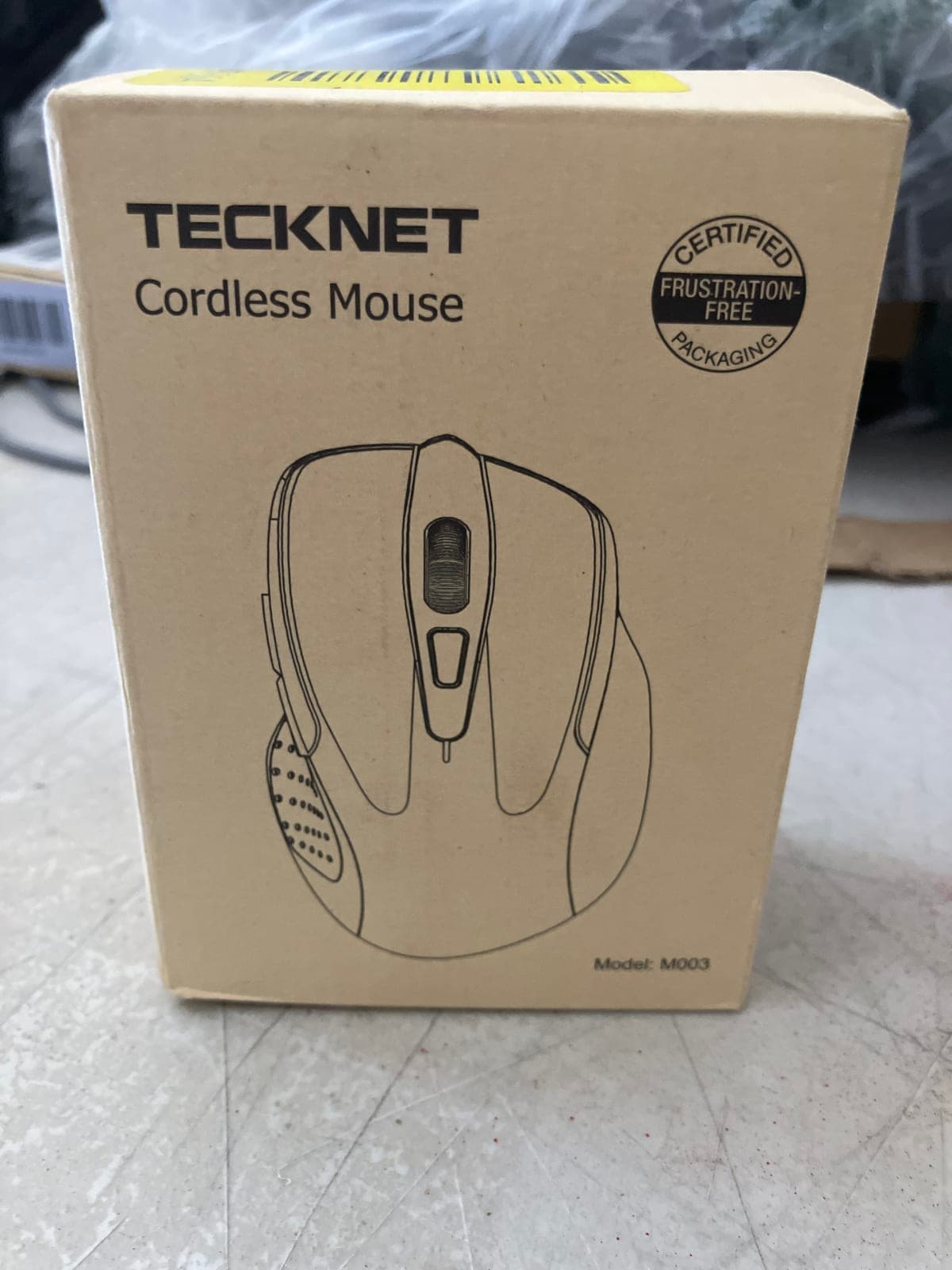 TeckNet Cordless Mouse M003 - Wireless Ergonomic Design