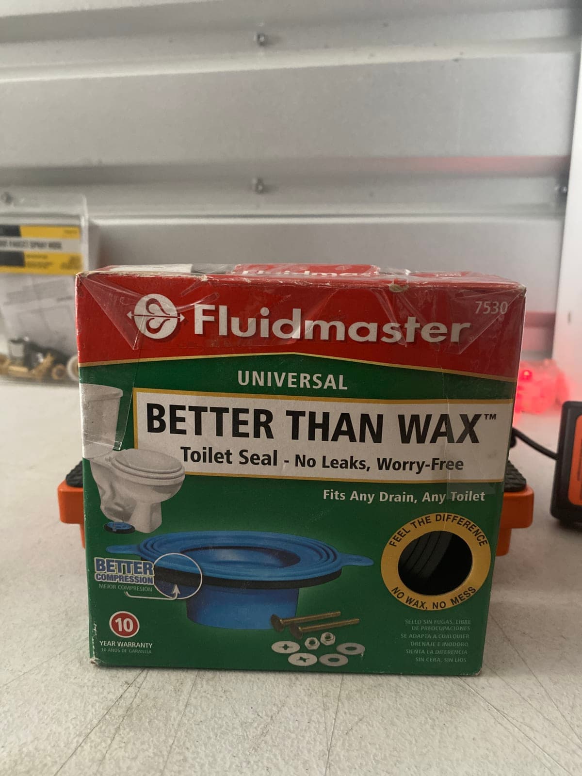 Fluidmaster Better Than Wax Toilet Seal - No Leaks, Worry-Free
